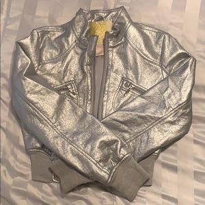 Silver Crop Jacket